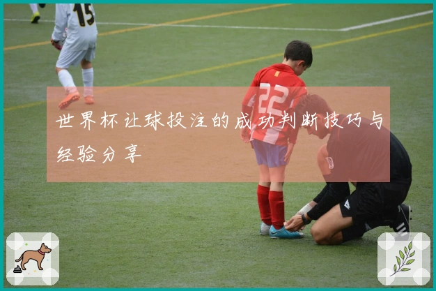 世界杯让球投注的成功判断技巧与经验分享